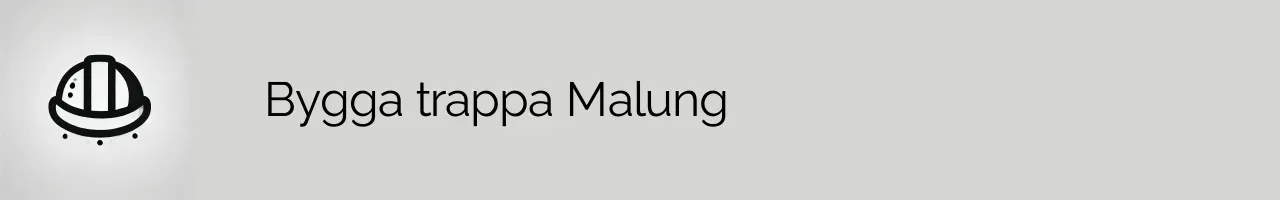 Bygga trappa Malung